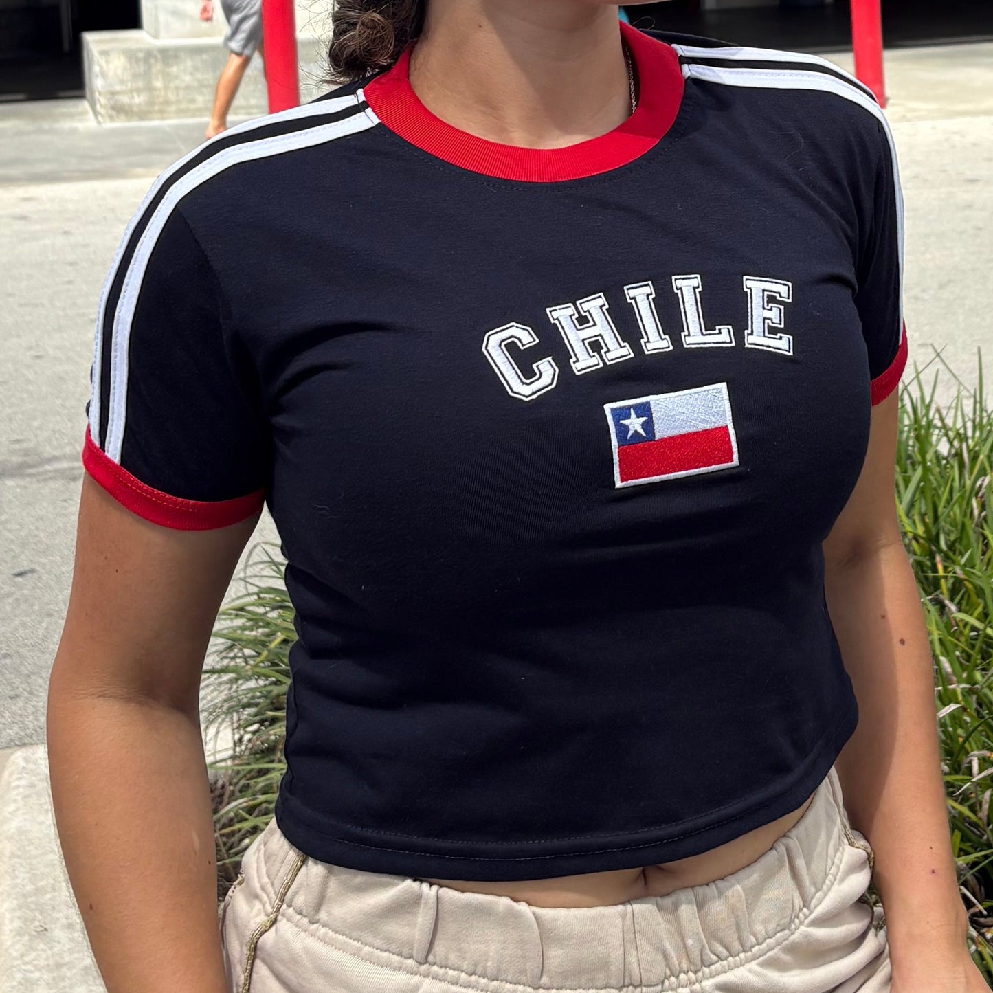 Baby Tee de Chile – Chilena de corazon