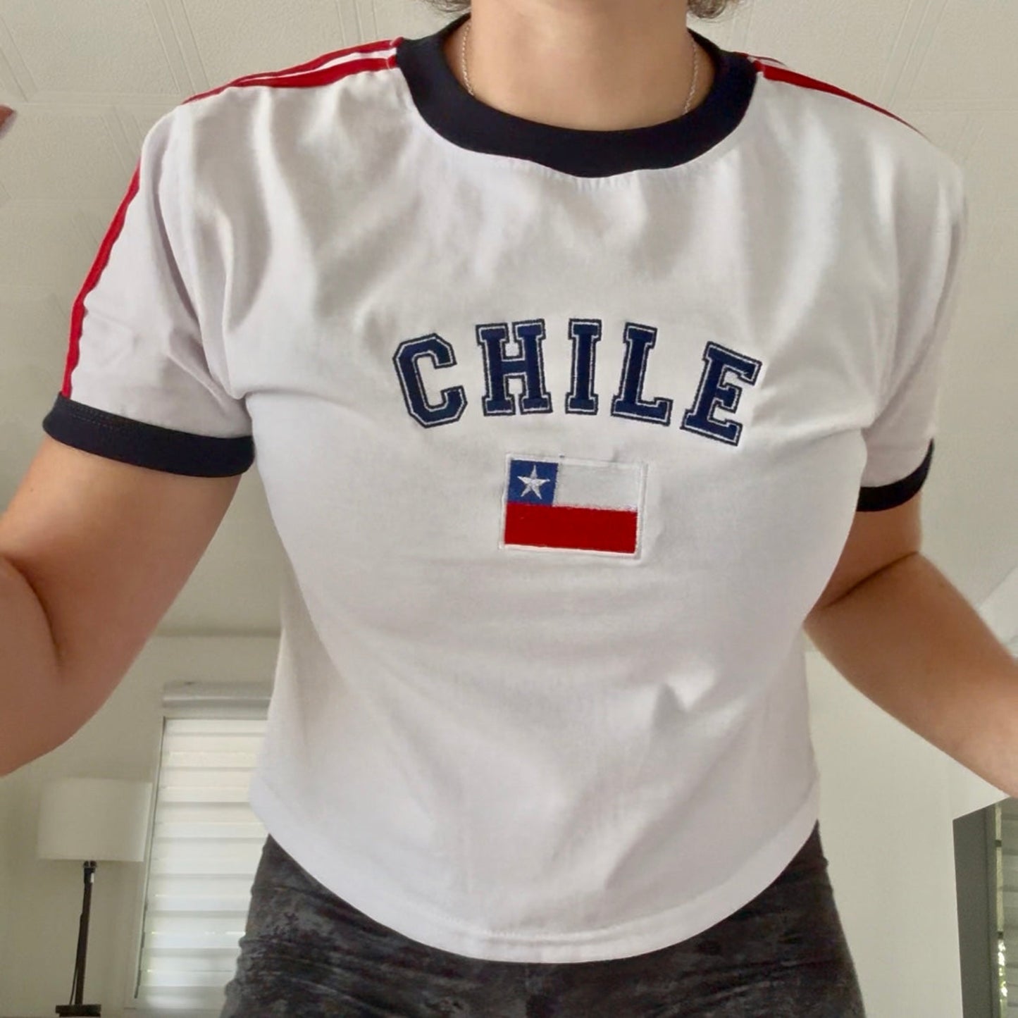 Baby Tee de Chile – Chilena de corazon