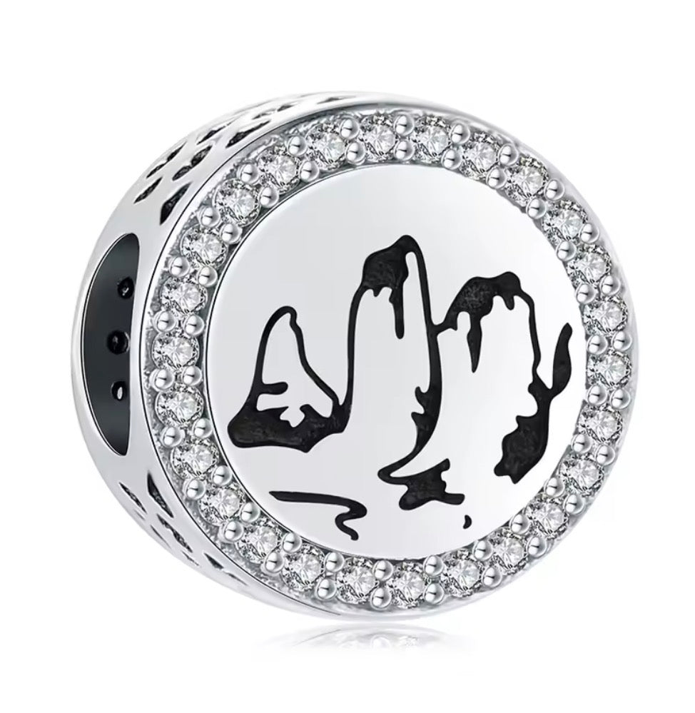 Charm de Países en Plata 925