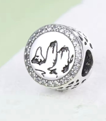 Charm de Países en Plata 925