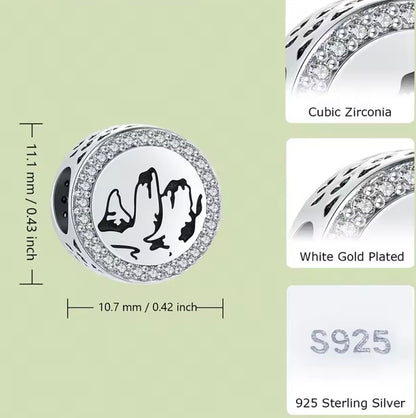 Charm de Países en Plata 925