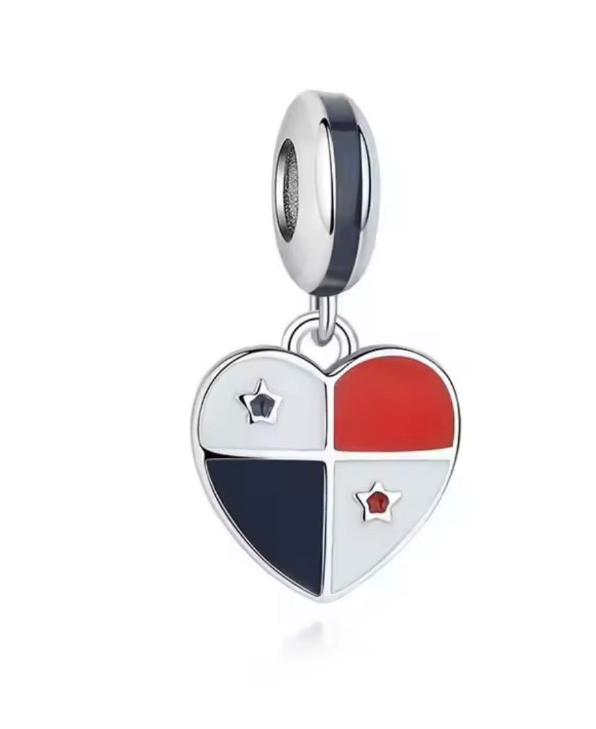 Charm de Países en Plata 925