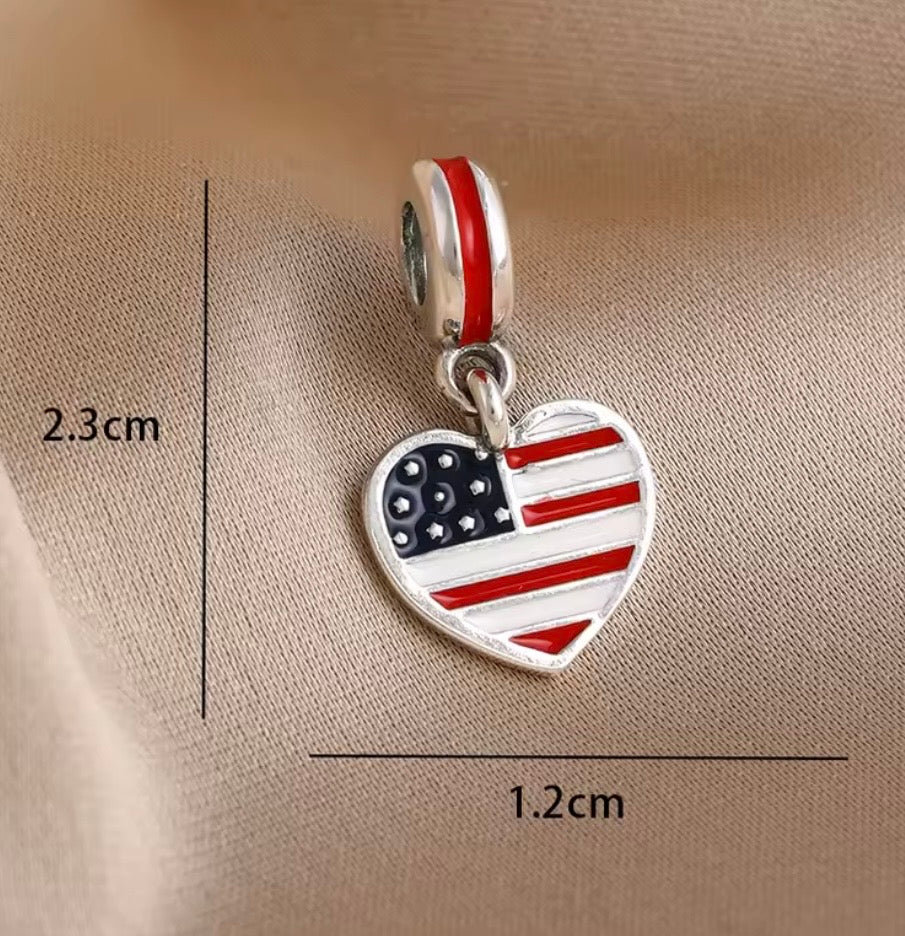 Charm de Países en Plata 925